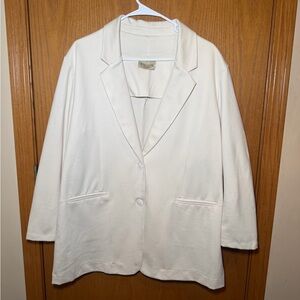 ESViViD Elegant Cream Women's Blazer Made in Italy